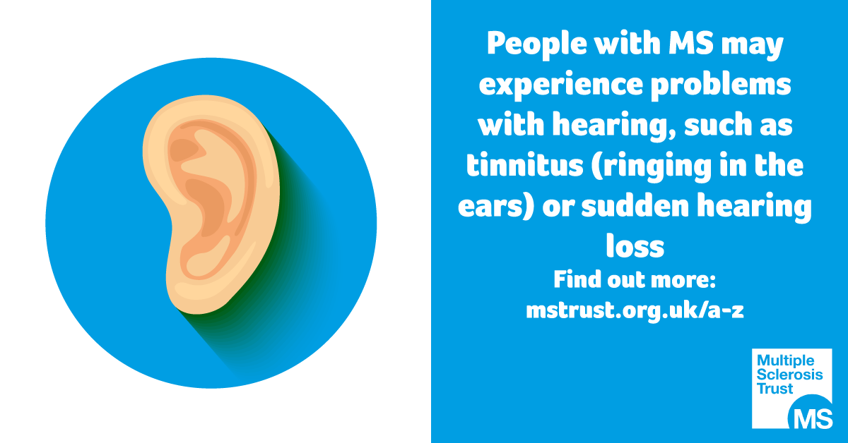 Hearing problems MS Trust
