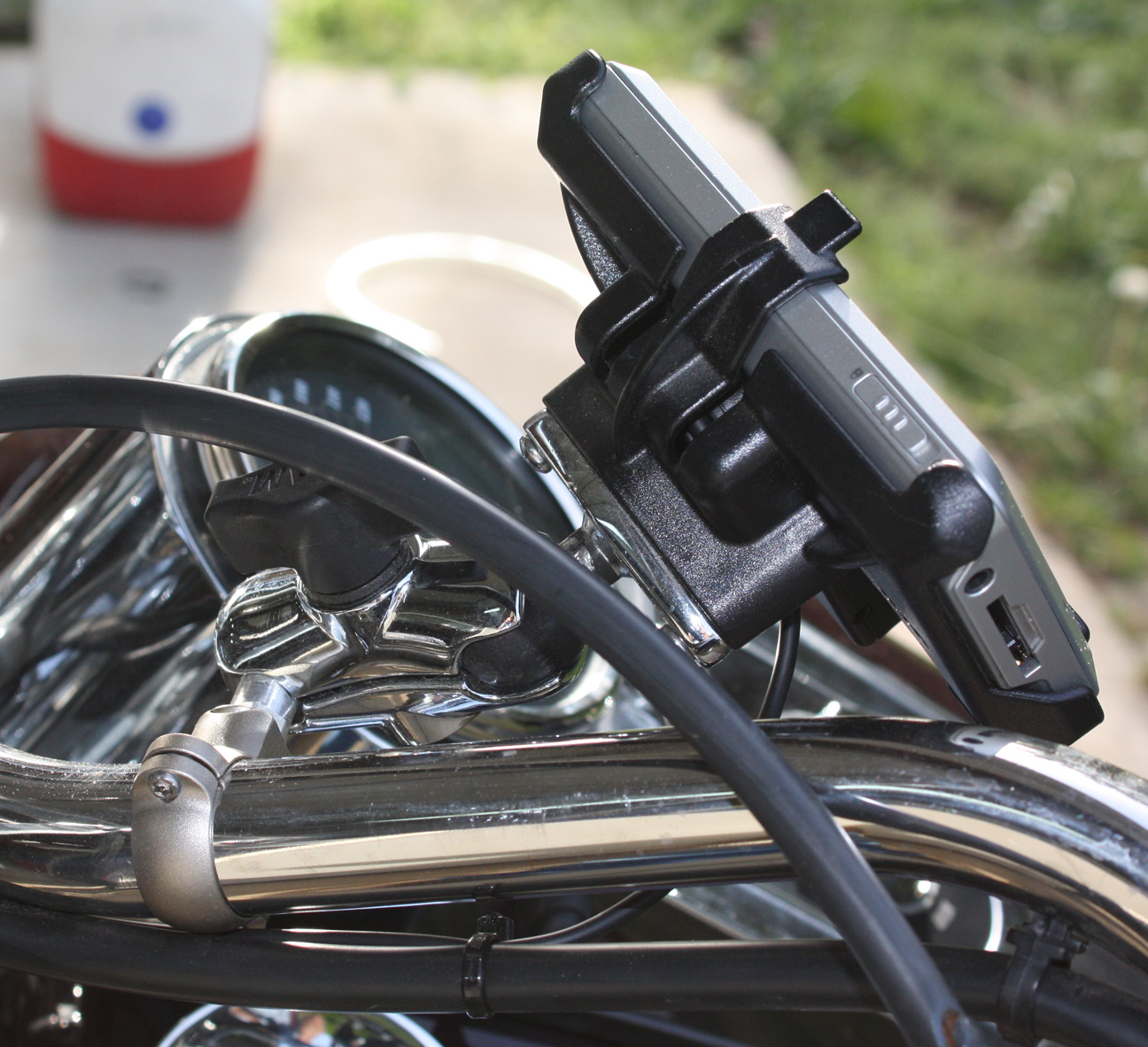 Garmin Gps Mount on Softail Harley Davidson Forums