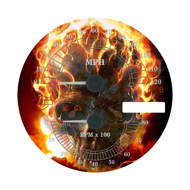 Custom Speedometer Face Plates Harley Davidson Forums