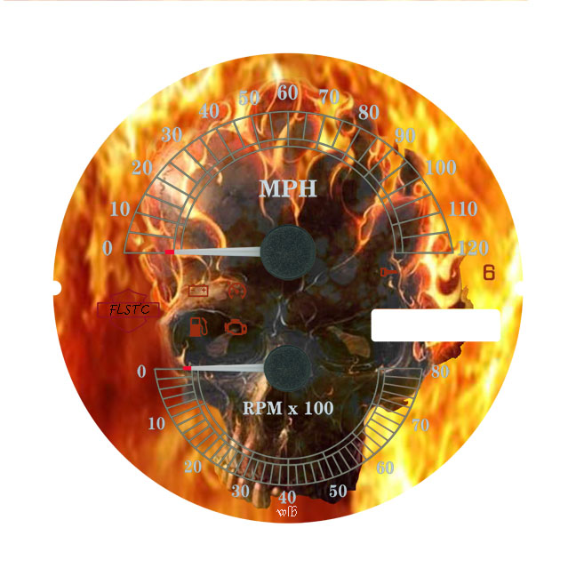 Custom Speedometer Face Plates Harley Davidson Forums