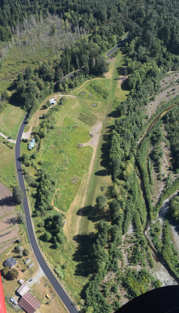 Mt Baker Airfield Location and Use