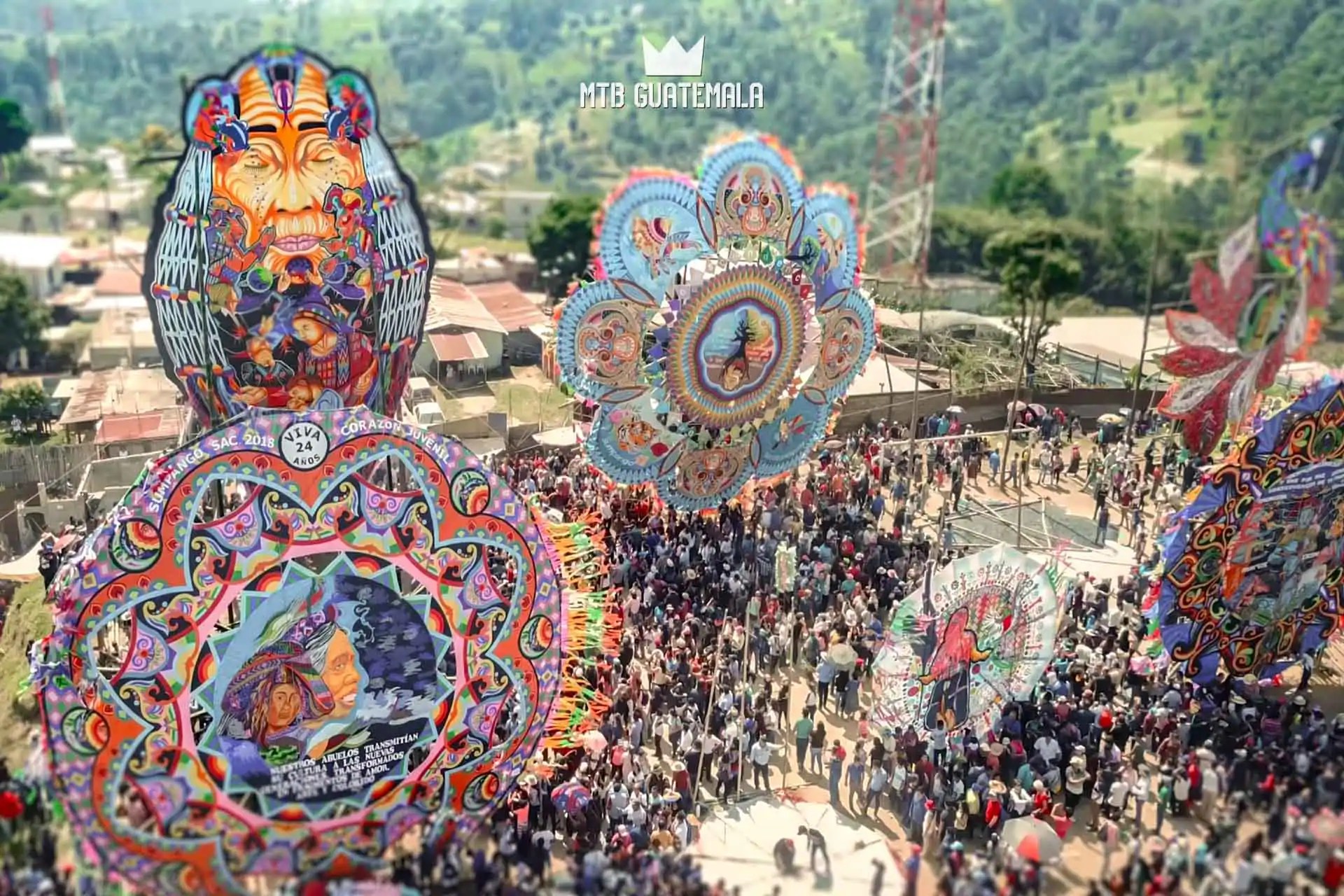 Sumpango Giant Kite Festival Antigua Day Tour MTB Guatemala