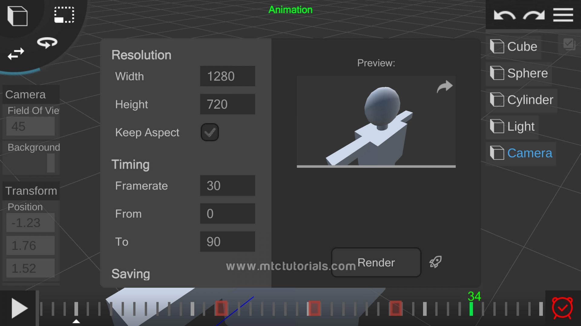 Create A Professional 3D Animations Using Your Mobile Phone Download