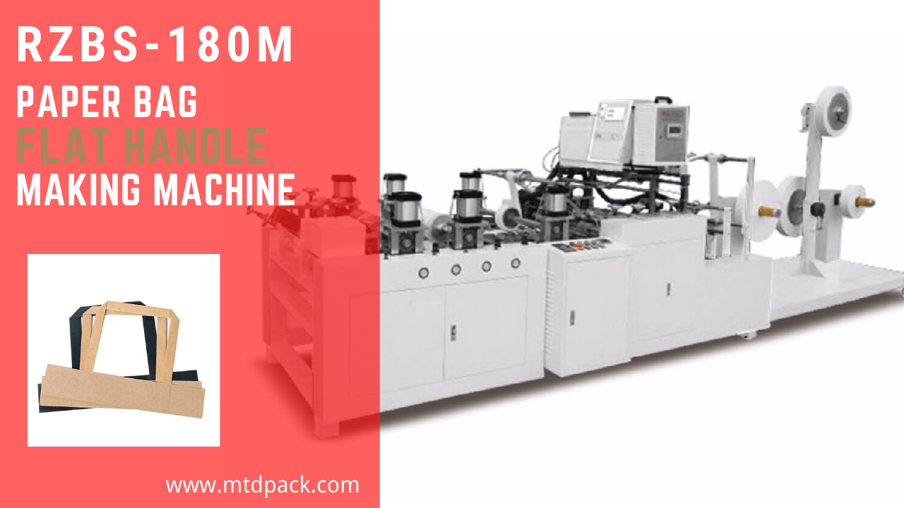RZBS180M Paper Bag Handle Making Machine (Flat Handle) MTED