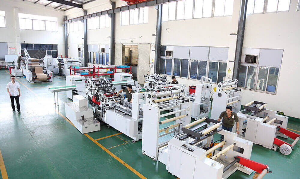 RZFD190 Square Bottom Paper Bag Making Machine MTED