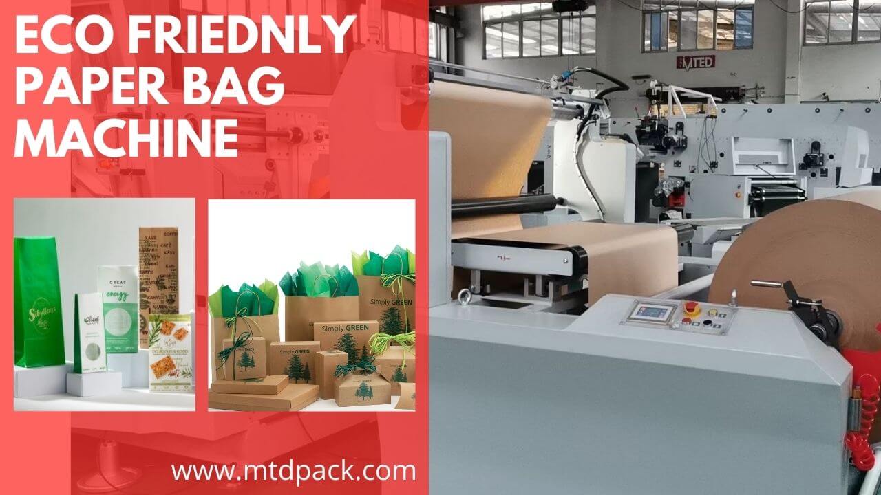 Eco Friendly Paper Bag Making Machine 1 Manufacturer in China