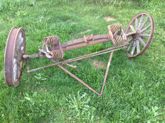 Model T Ford Forum Model T Front Axle with coil springs rare or trash