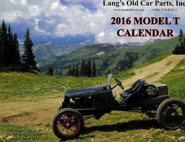 Model T Ford Forum Lang's Old Car Parts 2017 Calendar Submissions