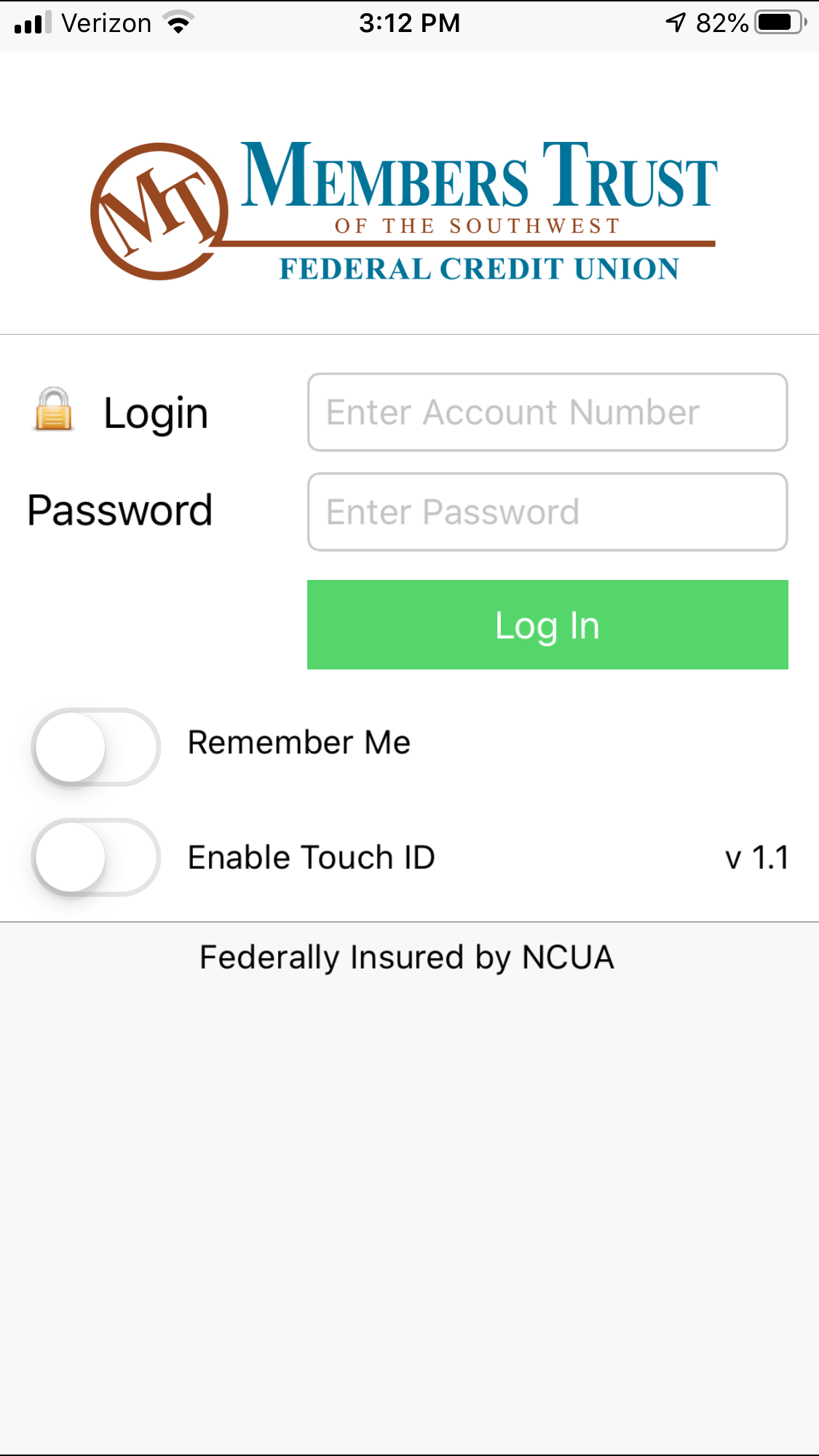 Easy Access to Mobile Banking Members Trust of the Southwest Federal