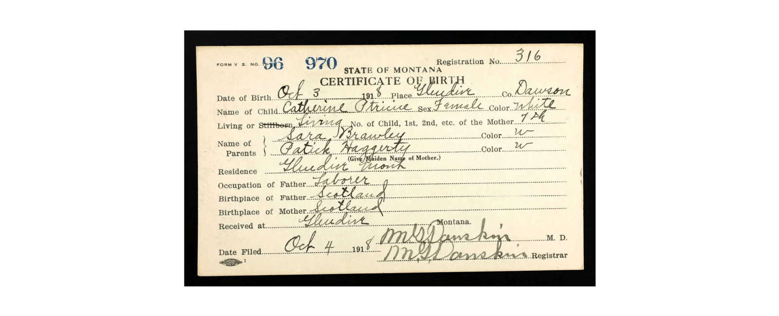 Catherine Ptricice Haggerty