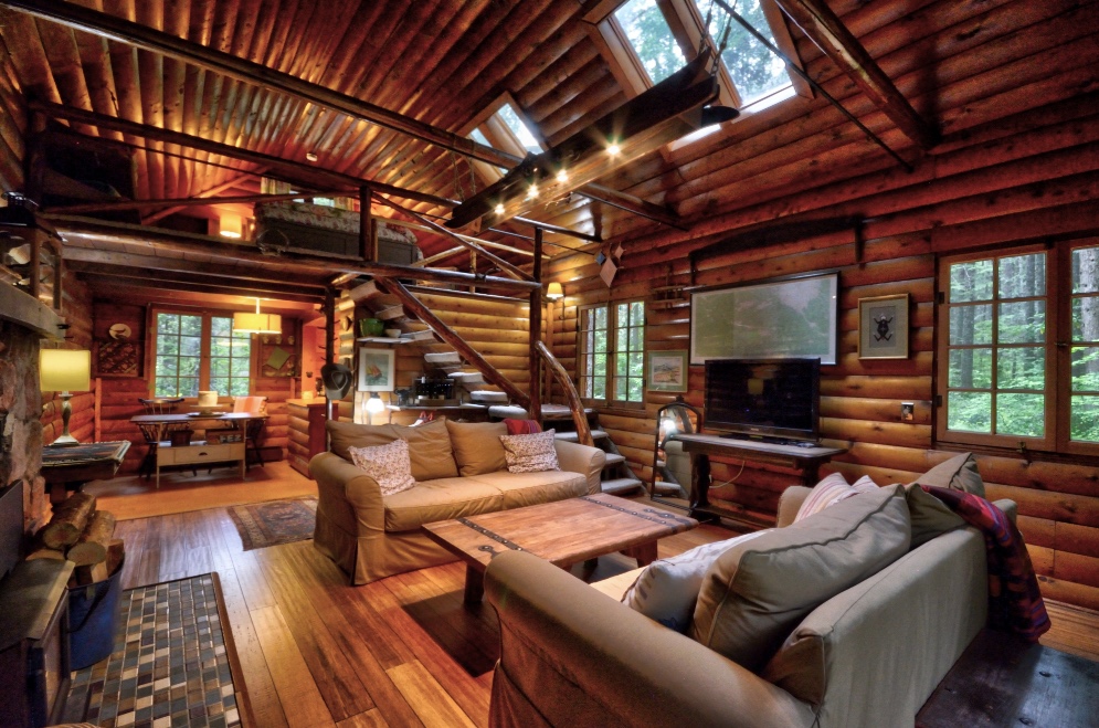 Camp Creek Log Cabin on Mt. Hood Liz Warren Mt. Hood Real Estate