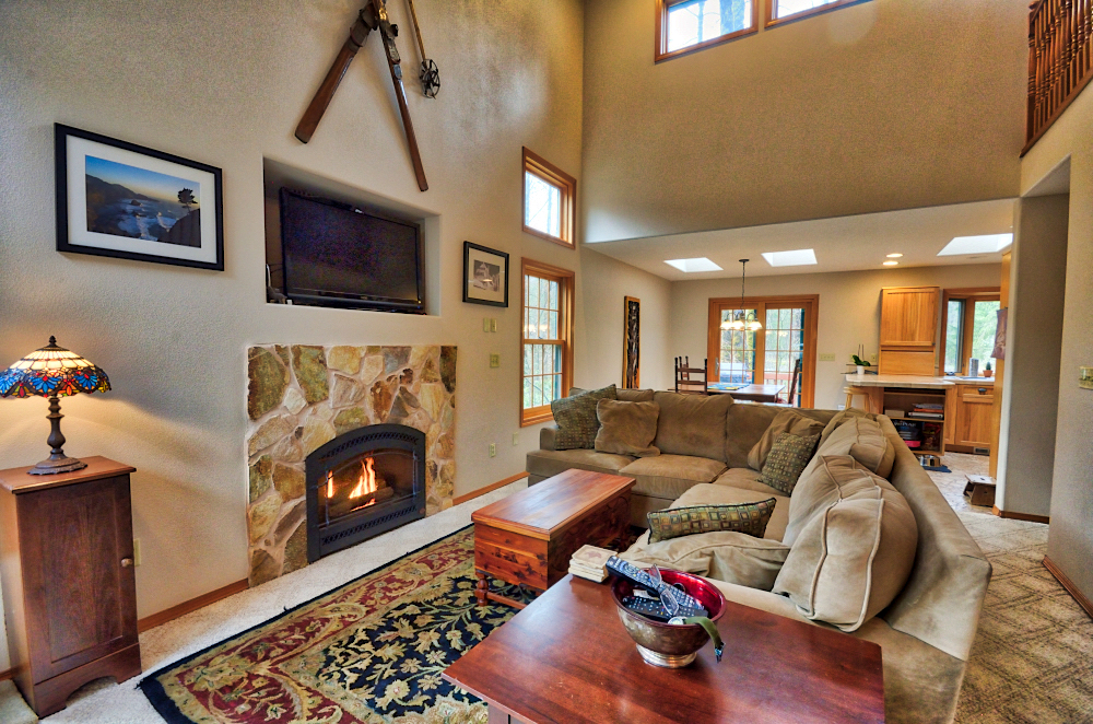 Sandy Riverfront Custom Home in Timberline Rim Liz Warren Mt. Hood