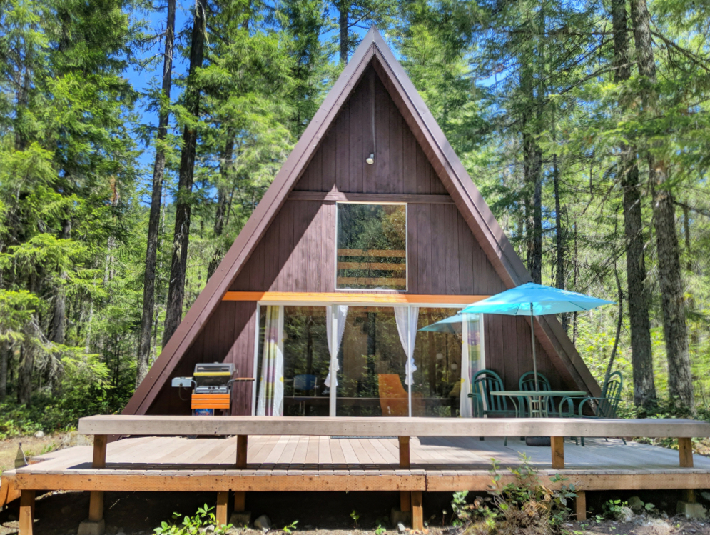 Super Sunny Mt. Hood National Forest Cabin Liz Warren Mt. Hood Real