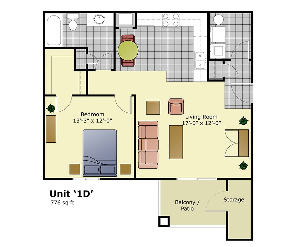 Crescent Cove Apartments Floor Plans & Rental Rates M. Timm
