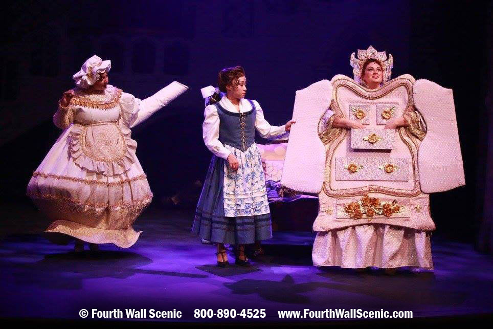 Beauty and the Beast Costume package, brand new, Professional 800890
