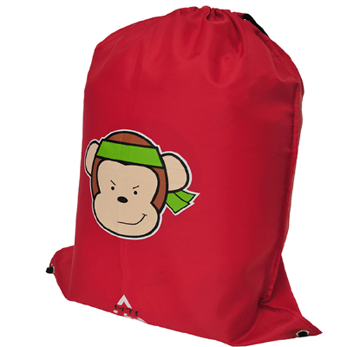 Backpack,Monkey,Red M T I