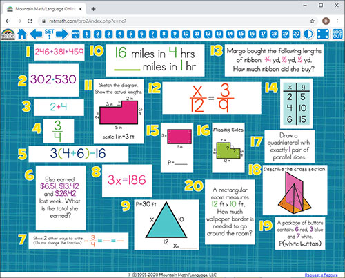 6Th Grade Weekly Math Spiral Answer Sheet Math Homework That Works