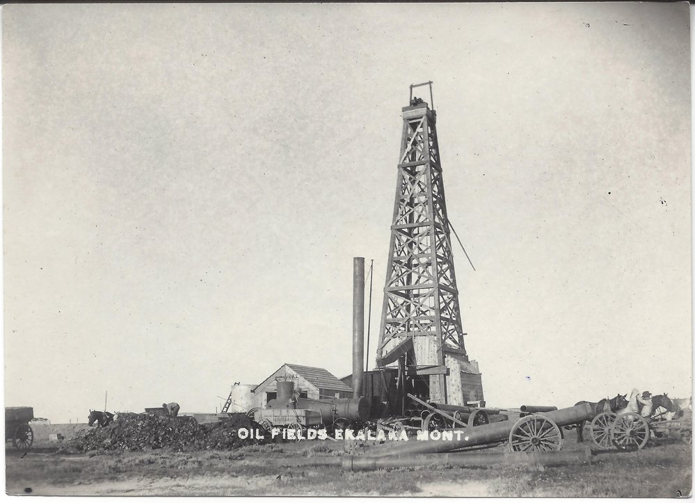 Businesses 3 Oil Fields Ekalaka Montana History Portal