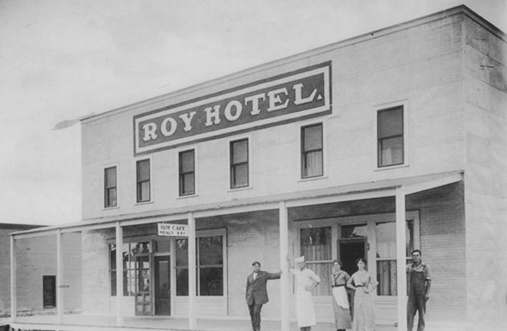 Roy Hotel, Roy, Montana Montana Memory Project