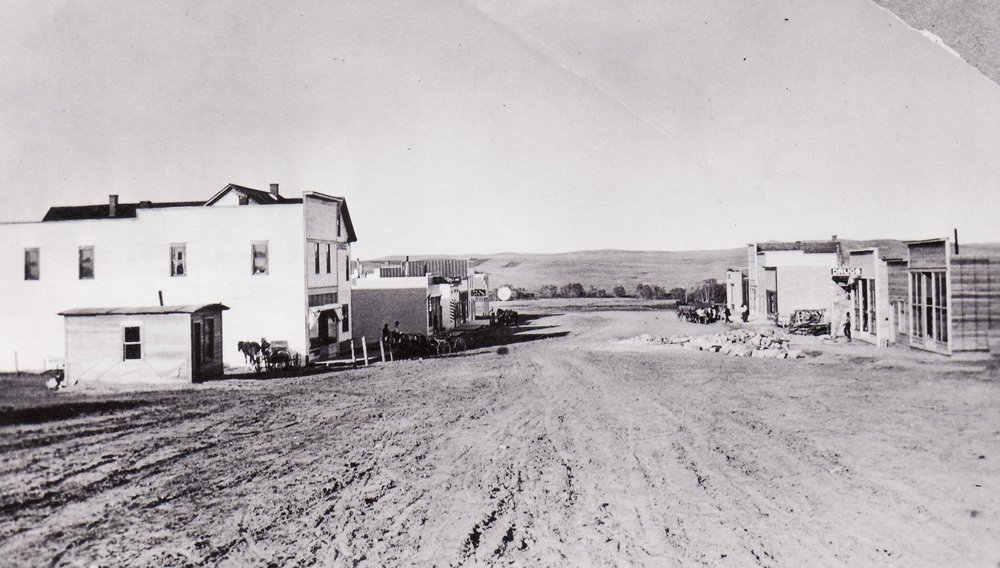 Winifred, Montana, Main Street from the west 1914 Montana Memory Project