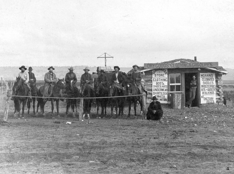 Early Montana Trading Posts, Dry Goods Stores, and Mercantiles