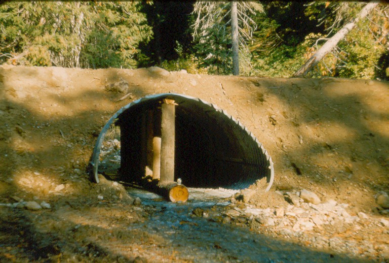 Archpipe style of culvert Montana History Portal