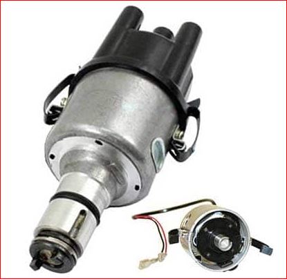Volkswagen Beetle DISTRIBUTORS & PARTS (CAPS, ROTORS, CONDENSERS, ETC.)