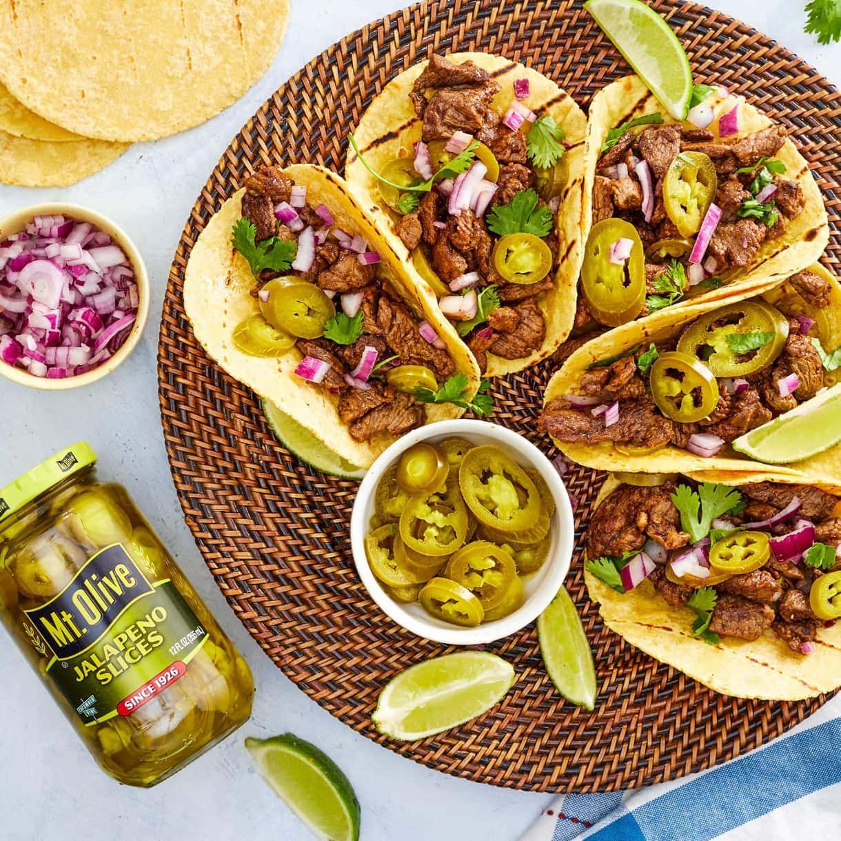 Street Tacos Recipes Featuring Mt Olive Jalapeno Slices