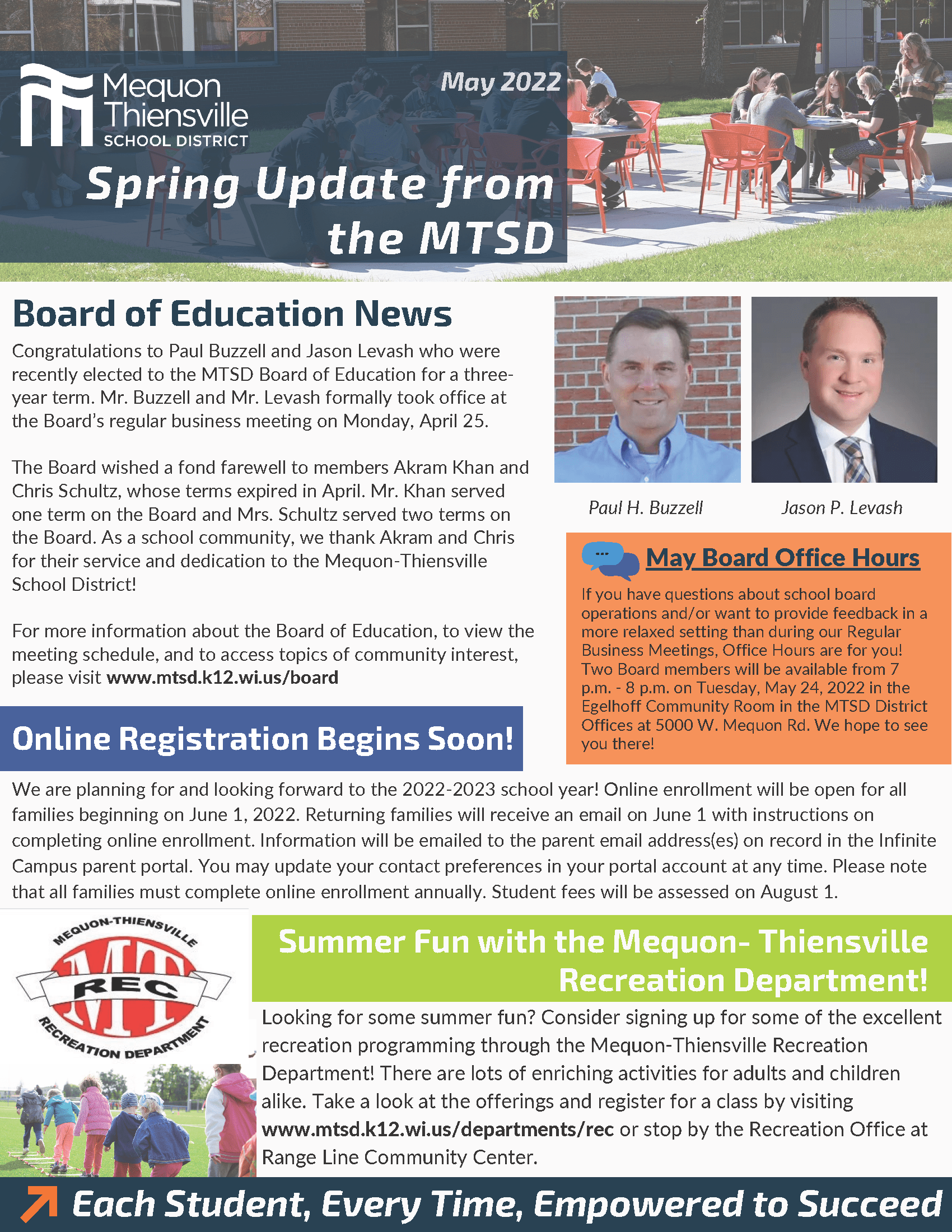 District Mailers MequonThiensville School District