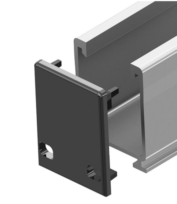 Tamarack Rail End Cap 8 pieces MT Solar