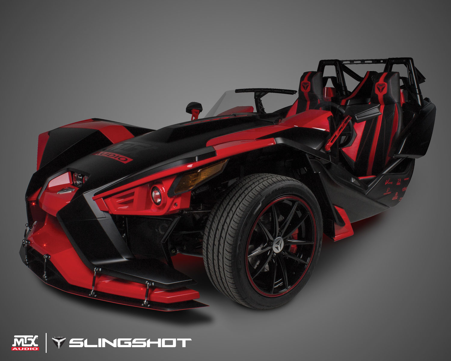 MTX MTXSLINGSHOT Custom Polaris Slingshot MTX Audio