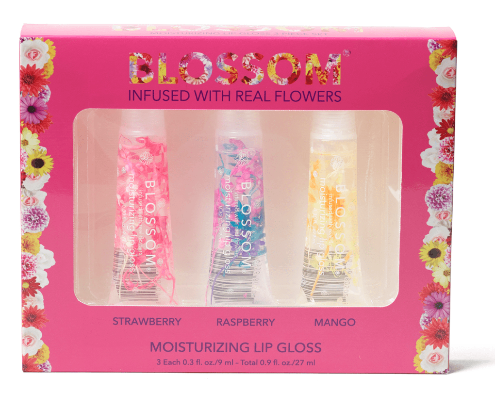 Moisturising Lip Gloss Gift Set Blossom