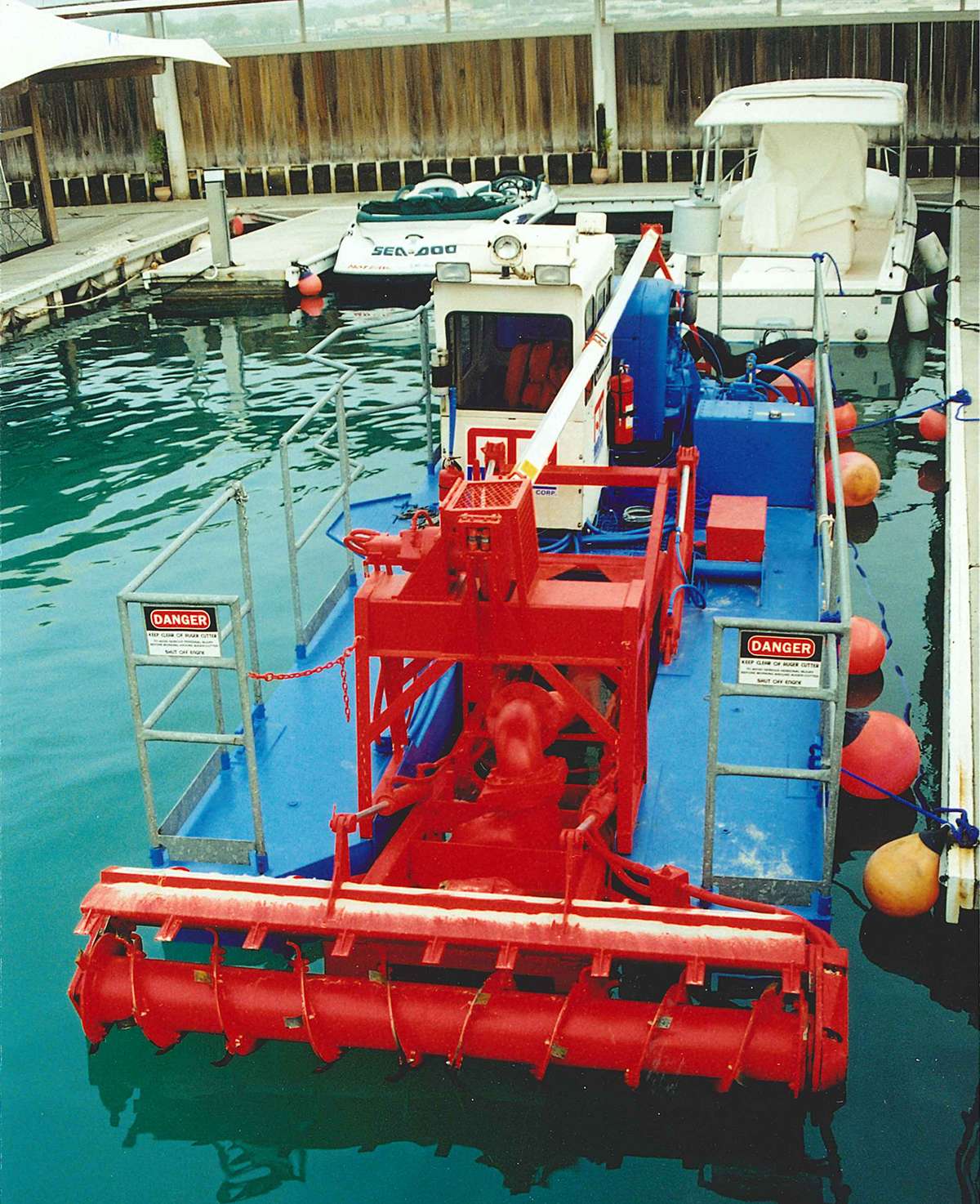 A Quick and Easy Cleanup for Dirty Marina Waters Mud Cat