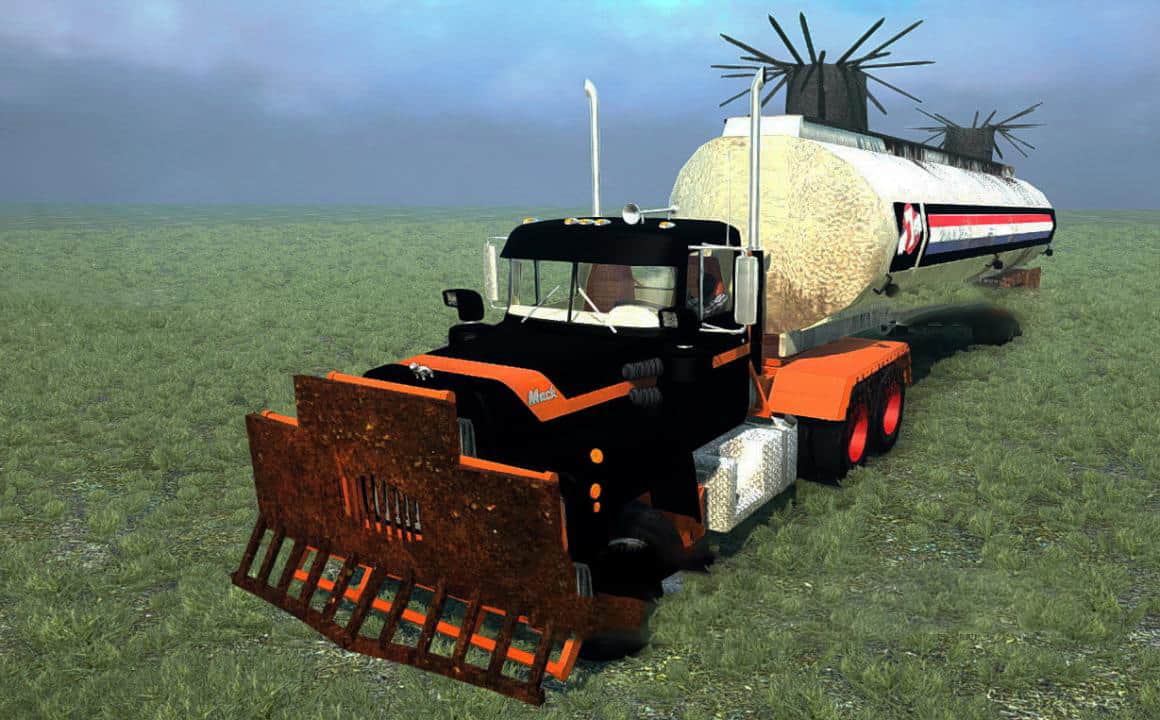 Mack RS600 1972 "Mad Max" Truck v1.0 MudRunner / SnowRunner / Spintires