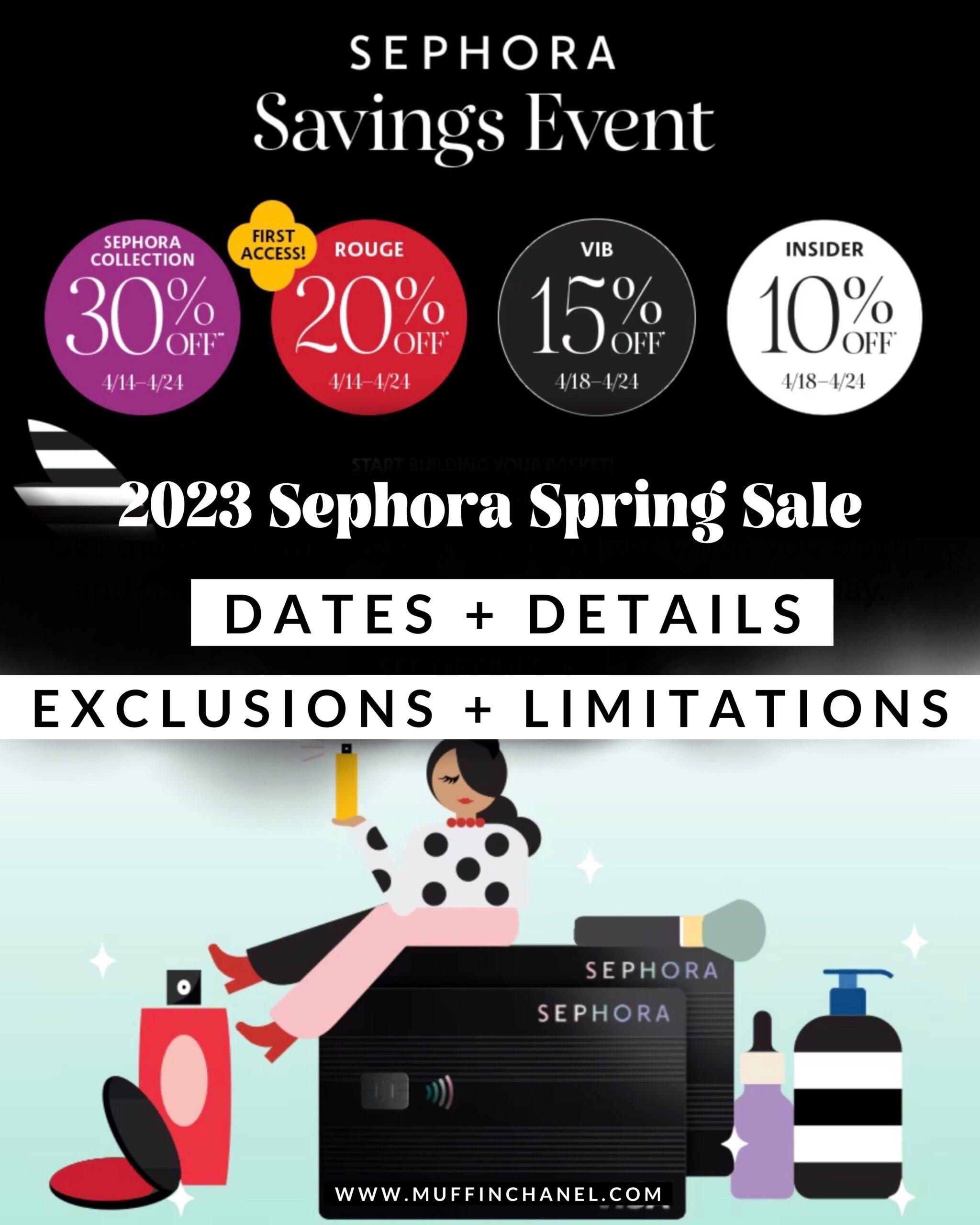 Sephora Spring Sale 2023 MuffinChanel