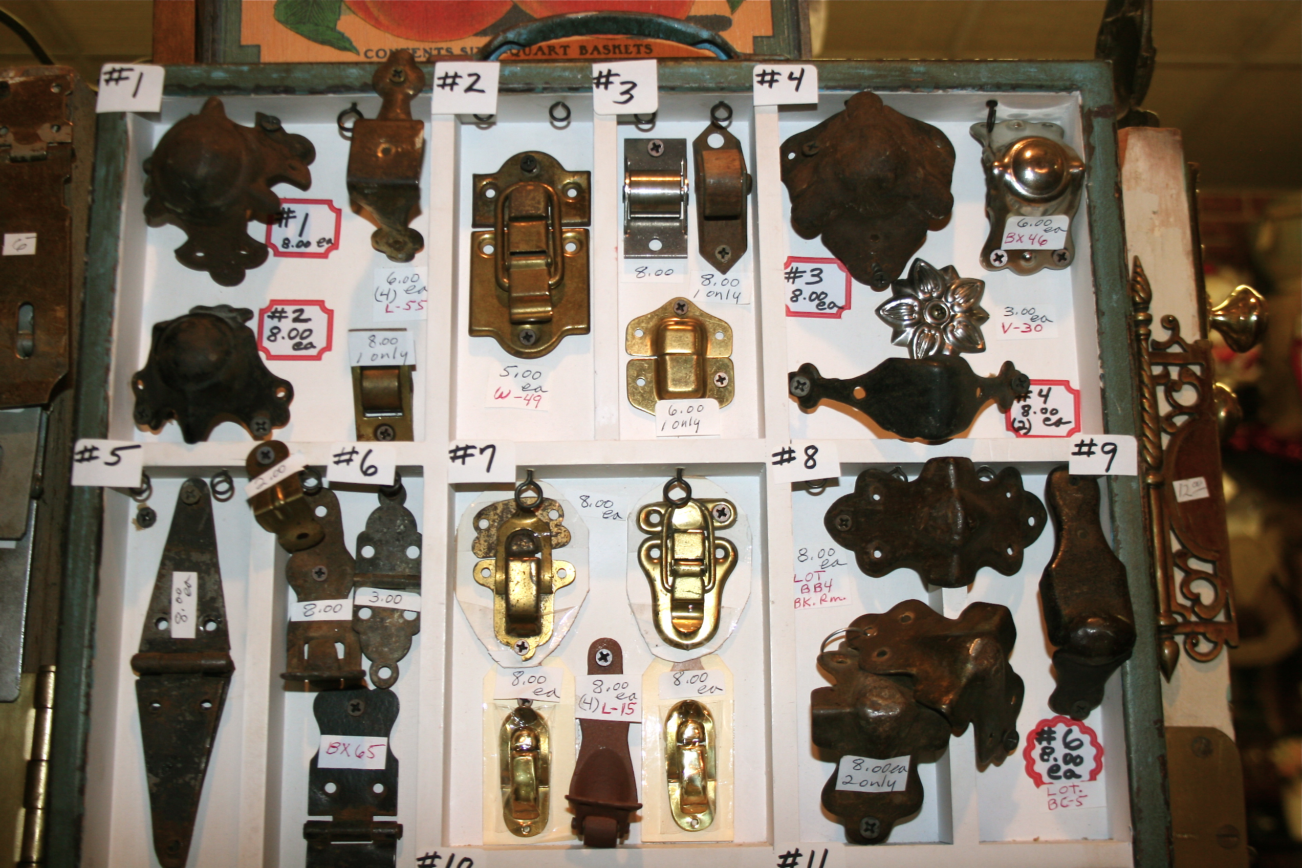 Closeup Old Trunk Parts