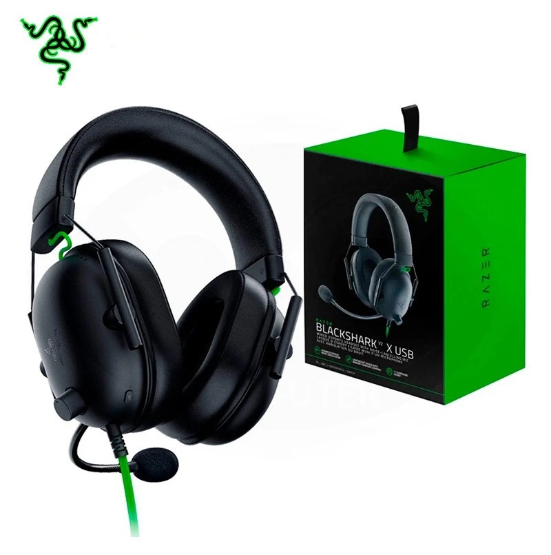 Headset Razer Blackshark V2 X NASA Gamer USB