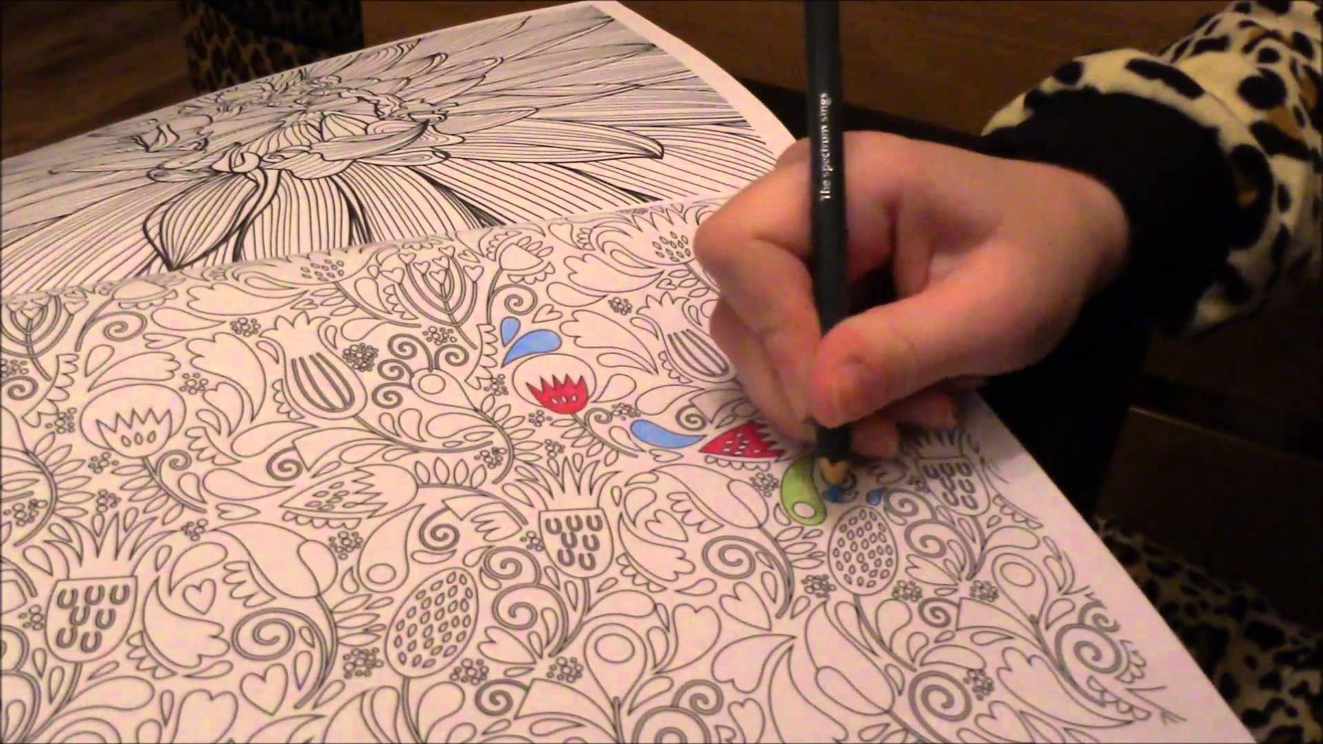 colorear libros adultos