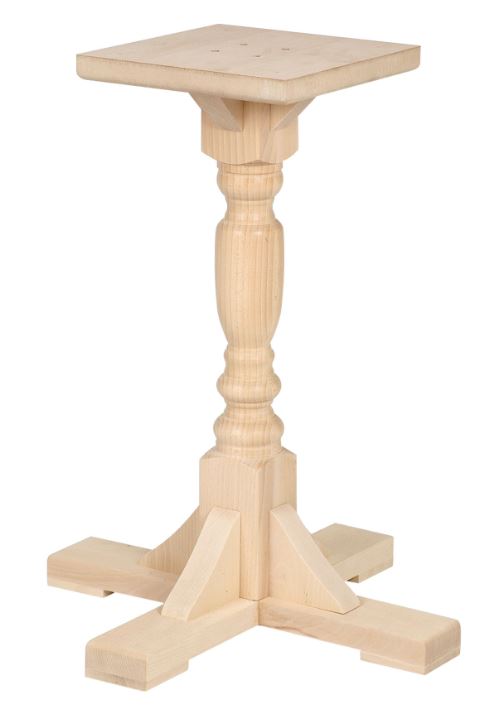 Wooden Table Bases, Table Pedestals for Restaurant and Pub Dining Tables