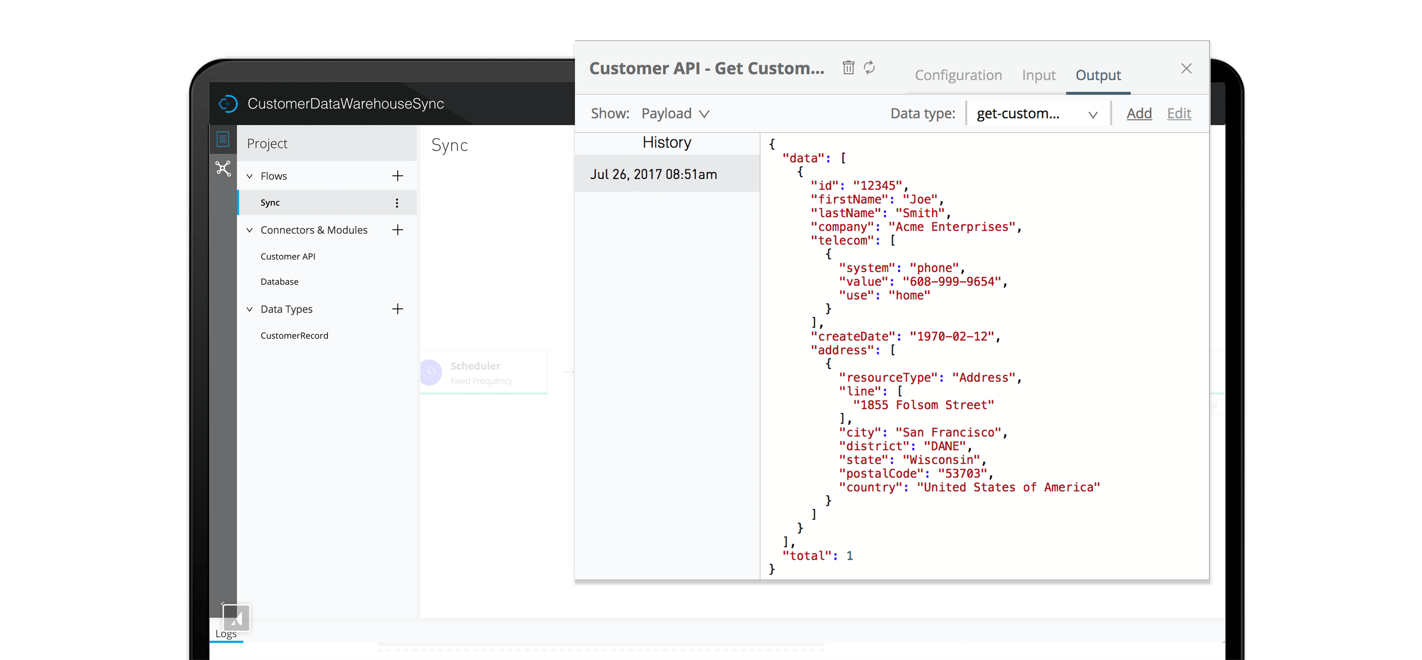 Flow designer Anypoint Design Center MuleSoft