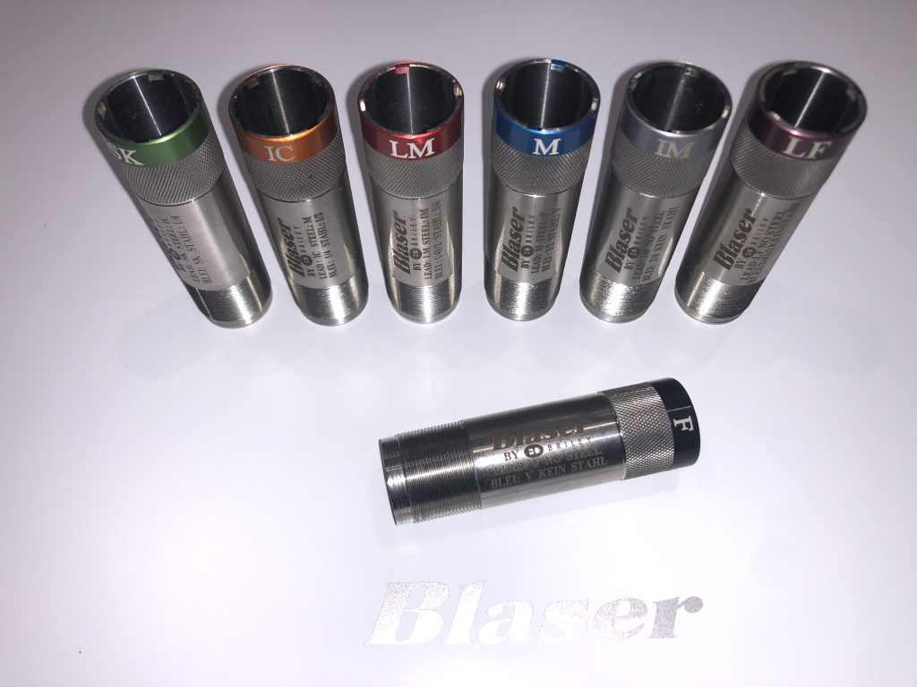 Blaser Spectrum Ext “F Full” Choke for 12 gauge F3 & 16 Mulliners