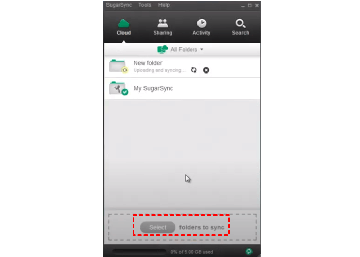 Easiest Way to Make SugarSync Online Backup