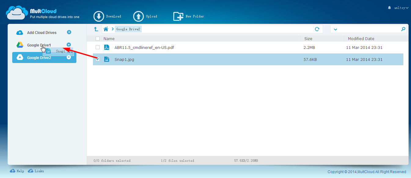 Connect 2 Google Drive Accounts on 1 Computer Simultaneously