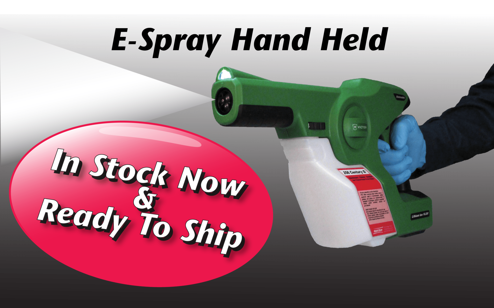 MultiClean How Electrostatic Spray Disinfecting (ESpray) can help