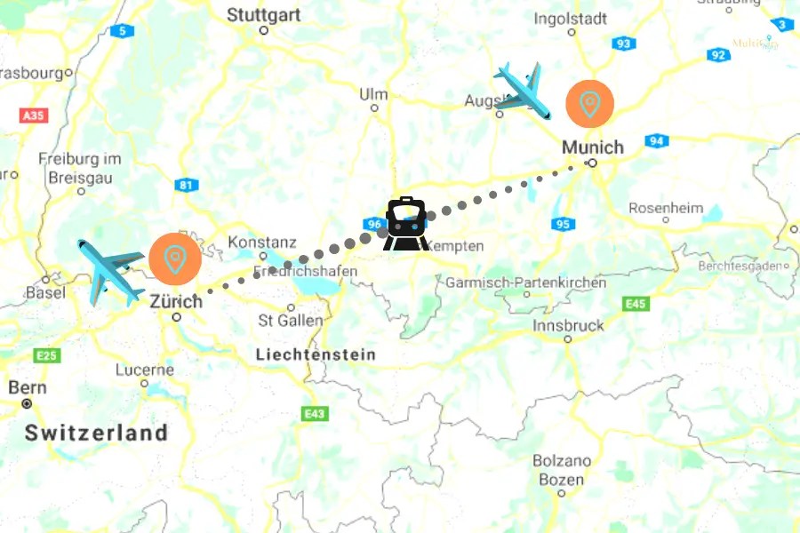 Vacation Package to Munich and Zurich MultiCityTrips