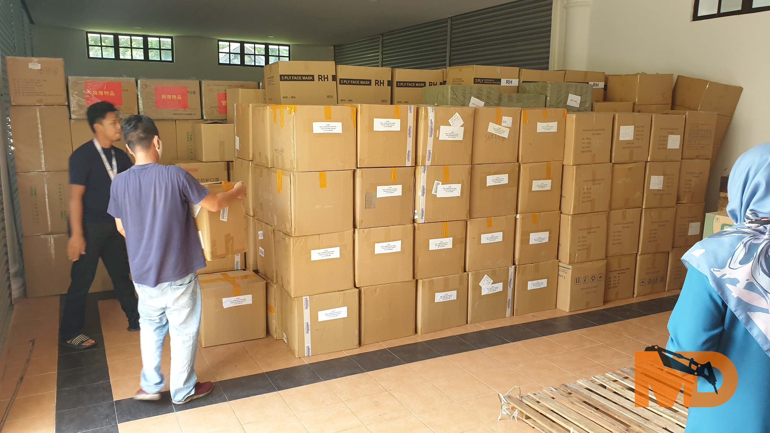 Sumbangan Pelitup Muka kepada Kerajaan Negeri Demolition Contractor