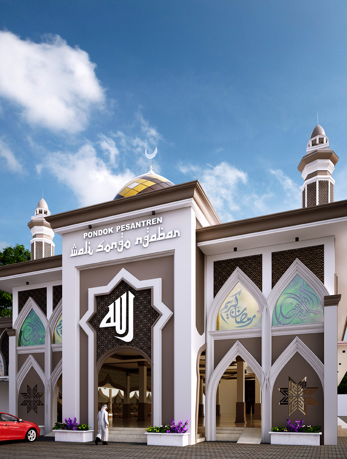 desain masjid MultiDesain Arsitek
