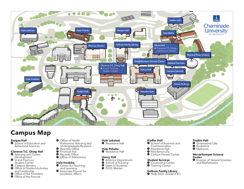 Chaminade University Campus Map Program