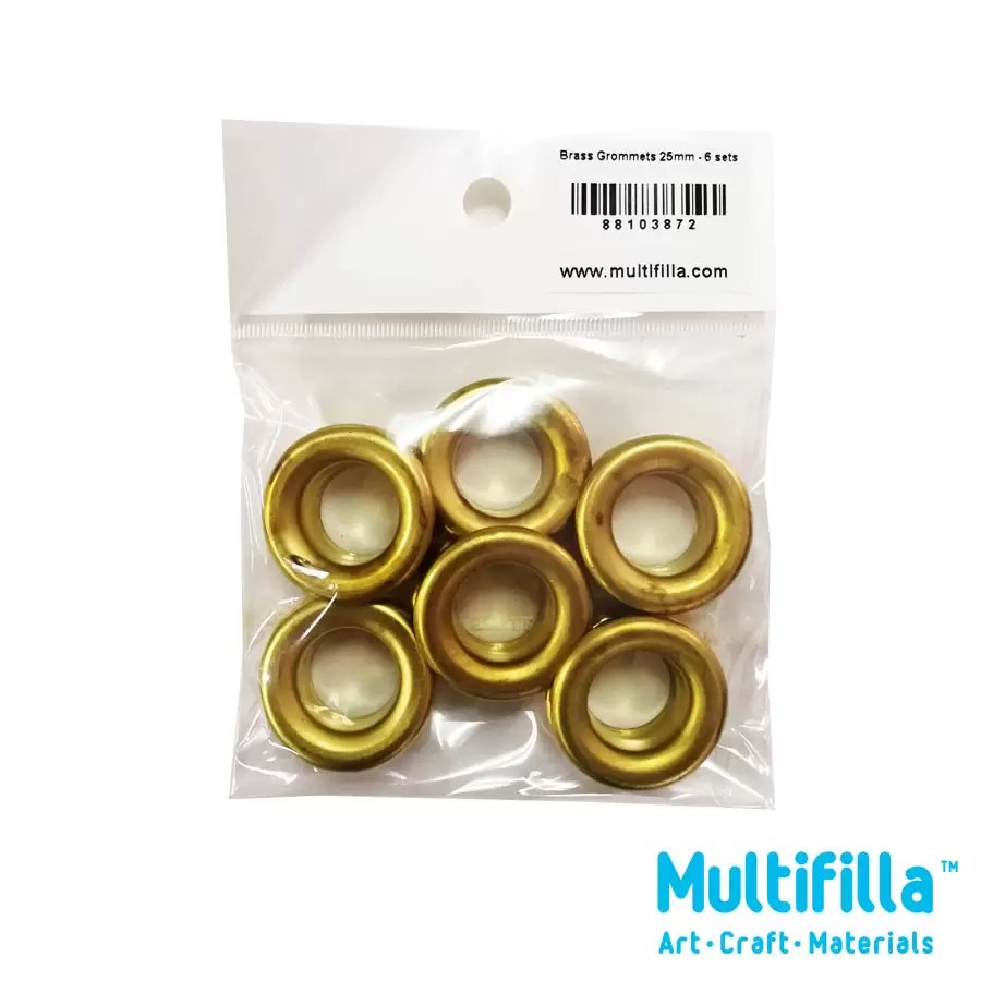 Brass Grommets 6 sets Multifilla