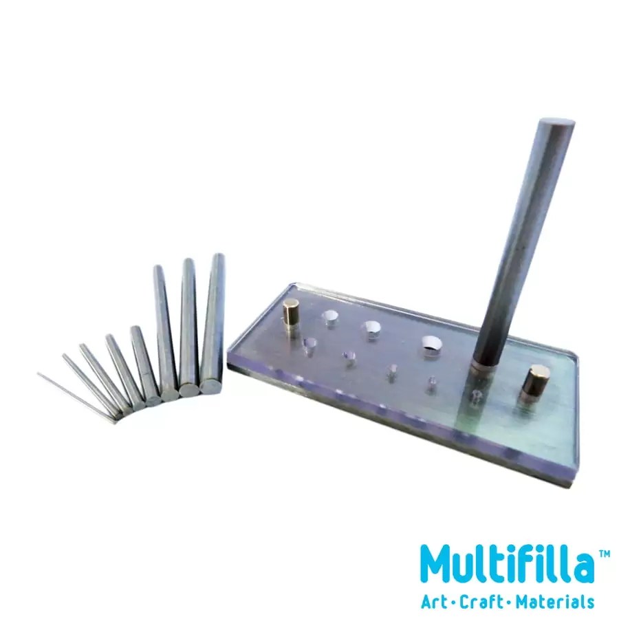 Micro Punch Set (9 Punch Size 1mm 5mm) Multifilla